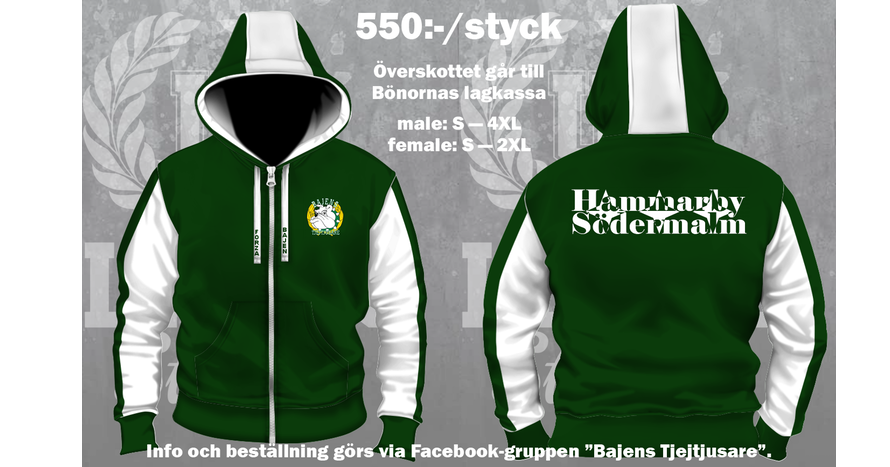 Bajens Tjejtjusares Hoodie